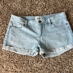 Paige denim shorts size 29